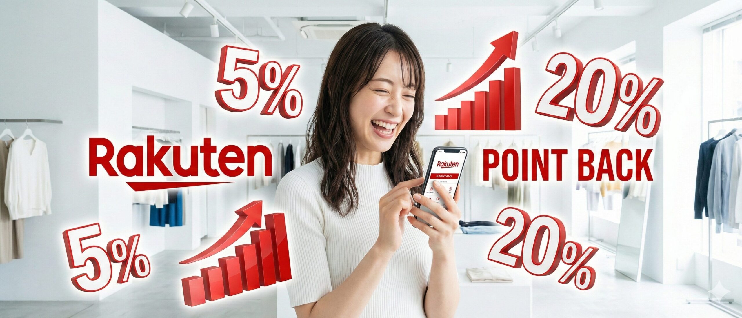 しまむらでの買い物で楽天のポイントを貯めるキャンペーン