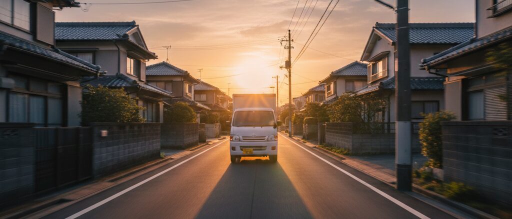 ステータスがお届け中ならいつ届く？