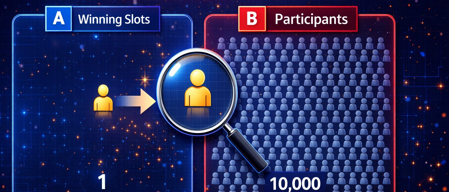 当選確率の現状