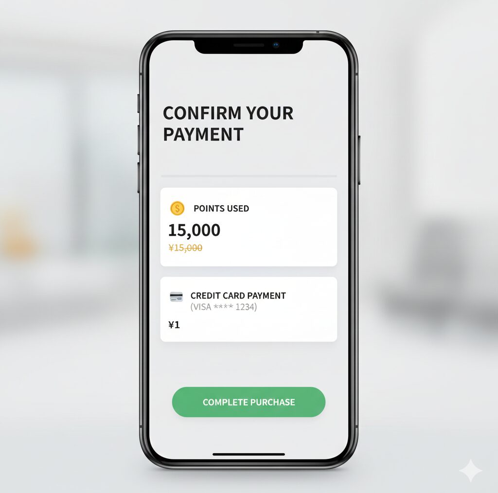 楽天のアップルギフトカードはポイント使えますか？