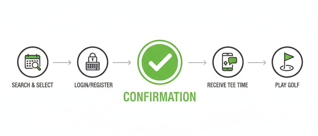 楽天ゴルフ 予約 履歴から現在の成立状況を確かめる手順