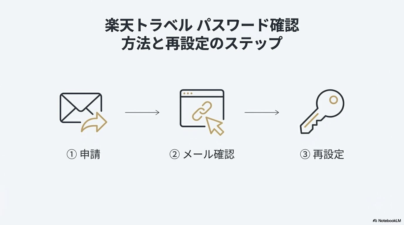楽天トラベル パスワード 確認 方法と再設定のステップ