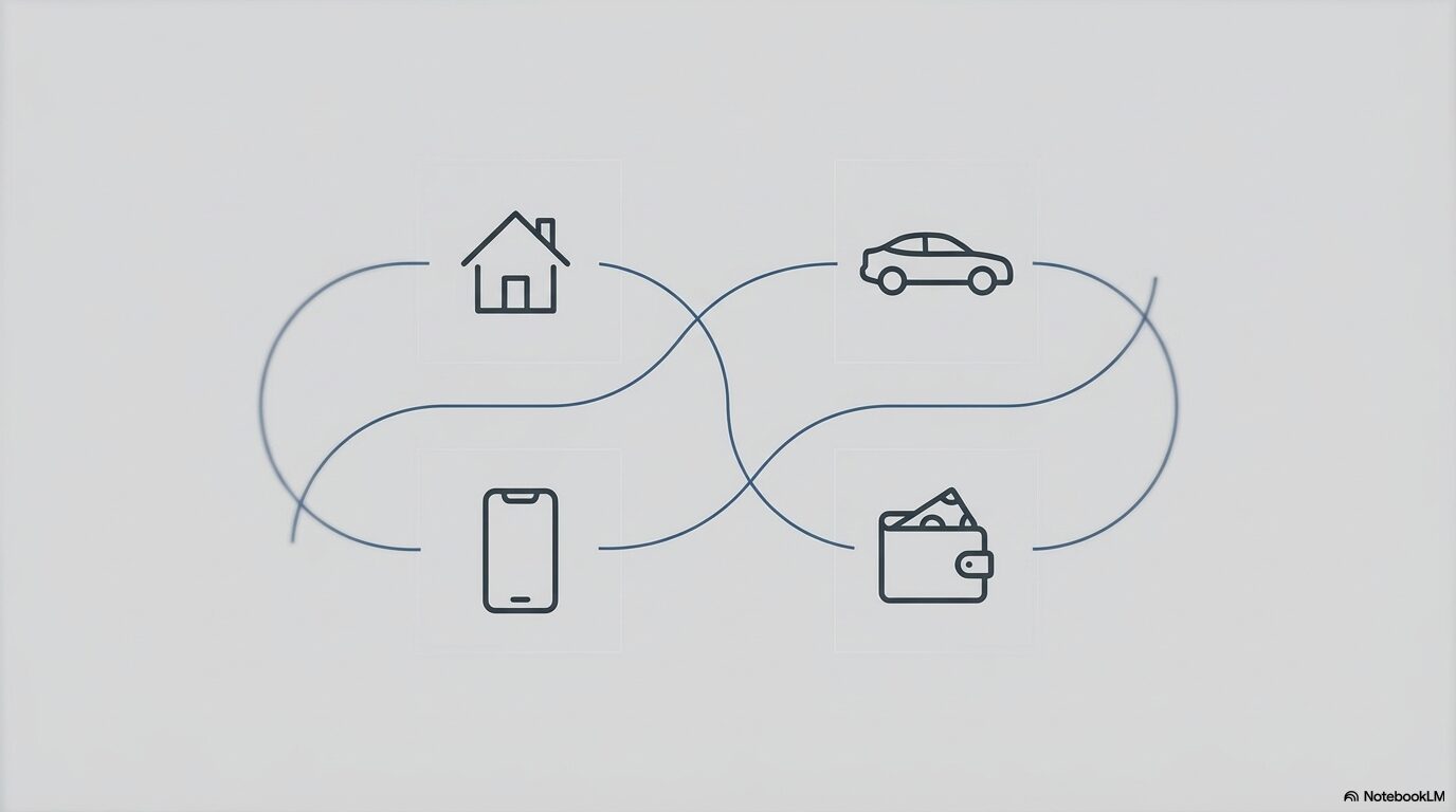 楽天経済圏の一覧から生活に必要なインフラを整理する