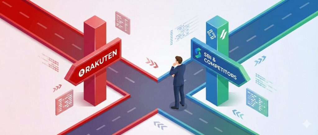 楽天経済圏を継続するかSBI経済圏などの他社へ移行すべきかを考える