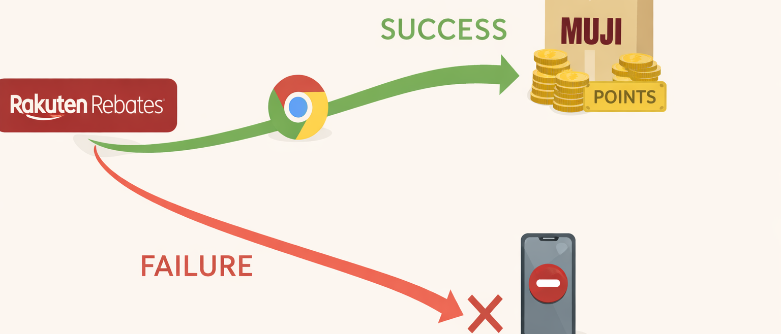 楽天 リーベイツと無印良品を賢く活用！ポイントを確実に獲得する手順