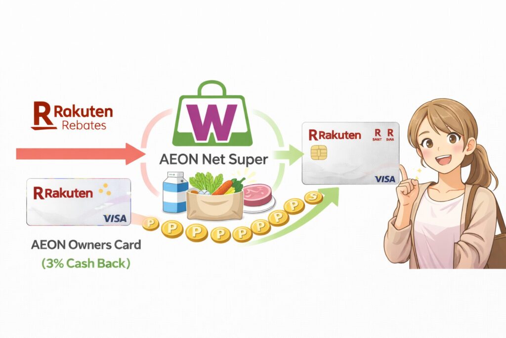 楽天 リーベイツ経由でイオンネットスーパーはお得？ポイント還元の仕組みを徹底解説