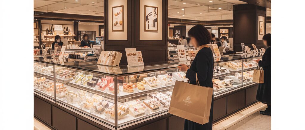 楽天Edyが使える店のデパートで少し贅沢な時間を