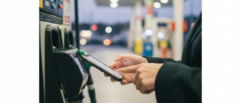 楽天Edyをガソリンスタンドでの給油に役立てる