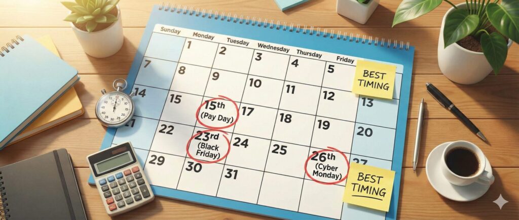 楽天市場でお得な買い方を実践する日付選びとイベント攻略