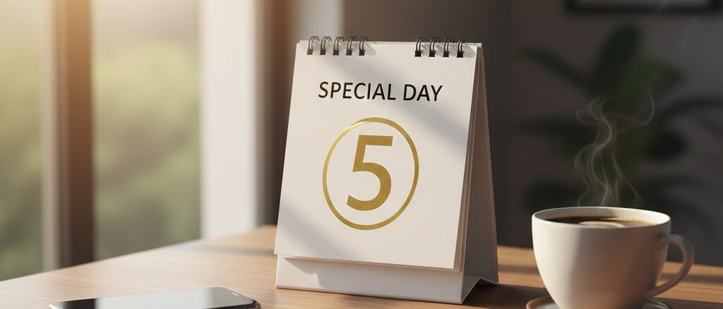 5のつく日に予約して購入するのがベストな理由