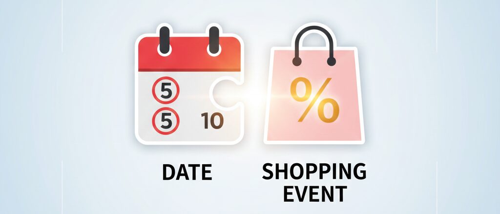 5のつく日と独自イベントの併用ルール