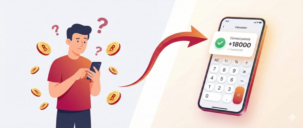 H1：楽天ポイントの計算が合わない？原因と実際の計算方法・シミュレーションで解決