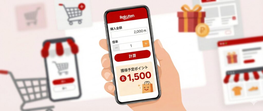 H3：楽天ポイント計算ツール-スマホ対応のものが便利