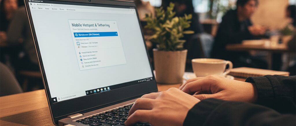 PCだけテザリングができない時の解決策