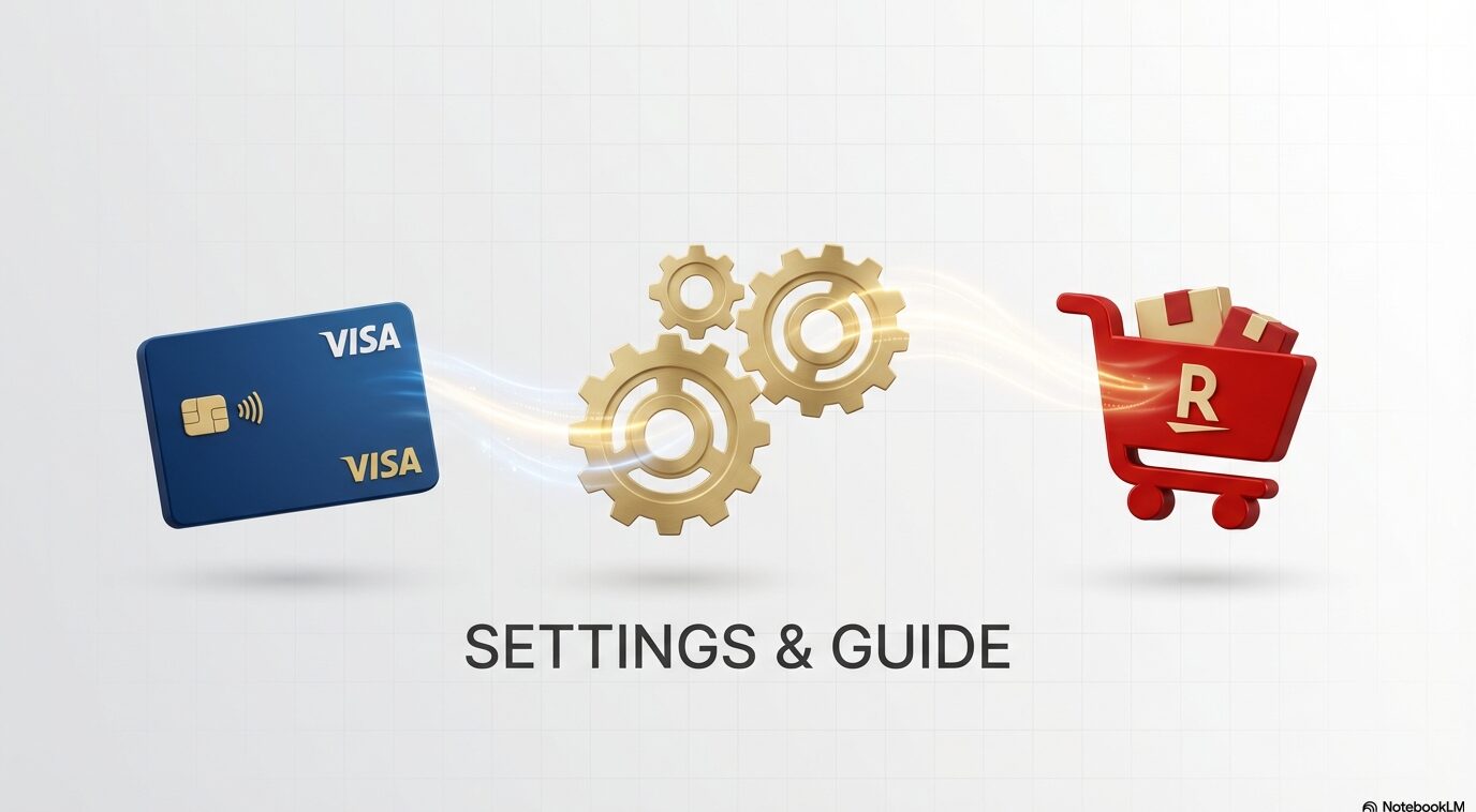 visa ギフトカードを楽天の各種サービスで活用するための設定と注意点