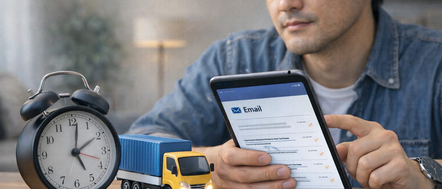 ギフトカードはいつ届く予定か