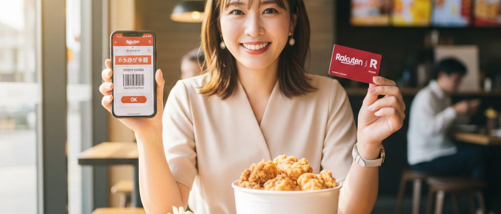 ケンタッキーでクーポンや楽天ポイントを賢く使う！セルフレジの手順や反映されない時の対策