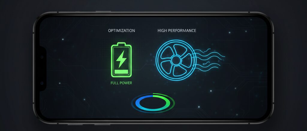 バックグラウンド停止の設定で端末の負荷を下げる