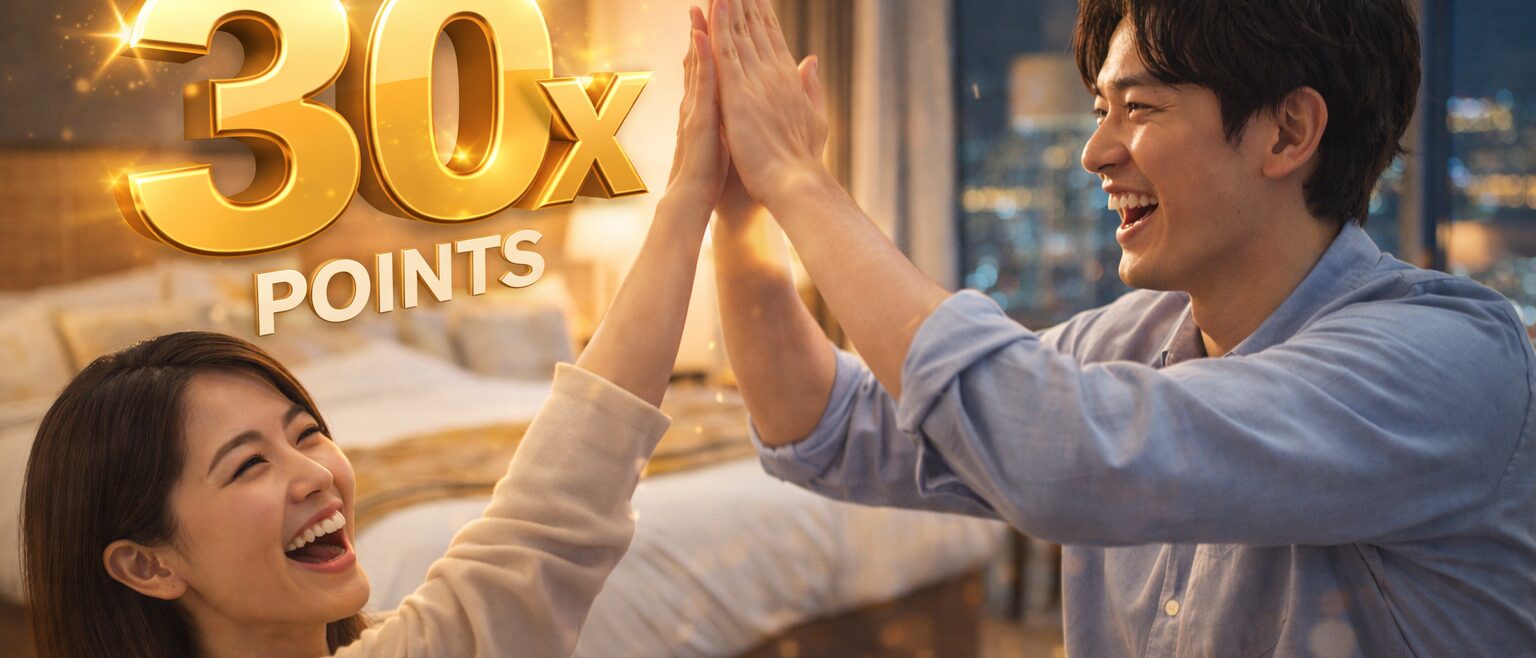 ヤフートラベルのポイント30倍プラン活用法