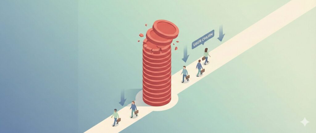 ユーザーが利用をやめた 理由に共通すること