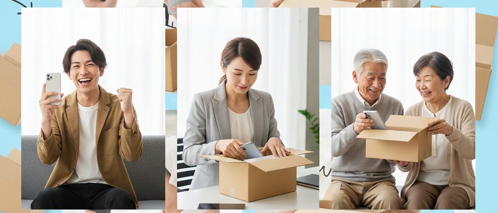 ユーザーは実際何日で届いた？体験談を紹介