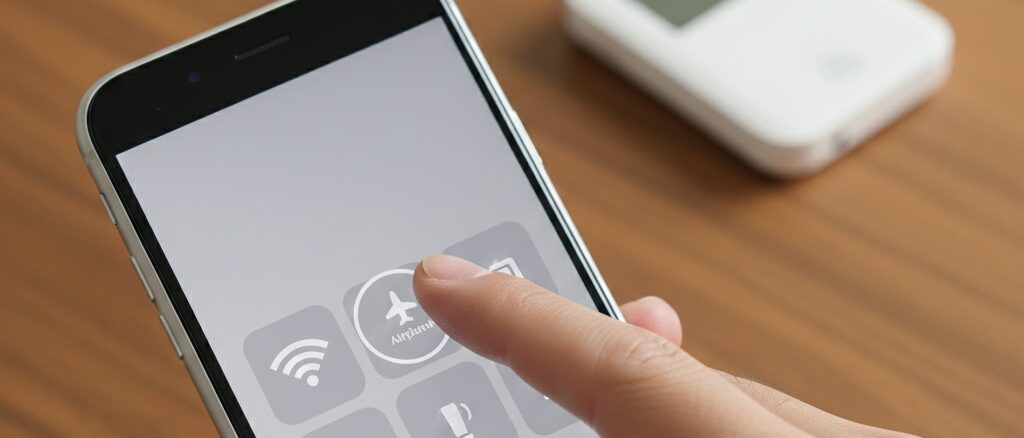 圏外表示から復帰させるための楽天のポケットWi-Fiの圏外の直し方