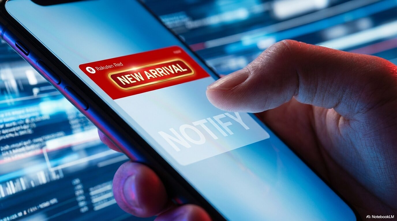 楽天 ブックス x switch2の予約開始を最速で知るための通知活用術