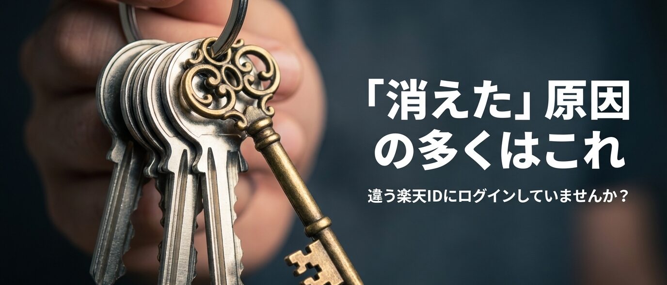 楽天 購入履歴を見るための基本ステップ