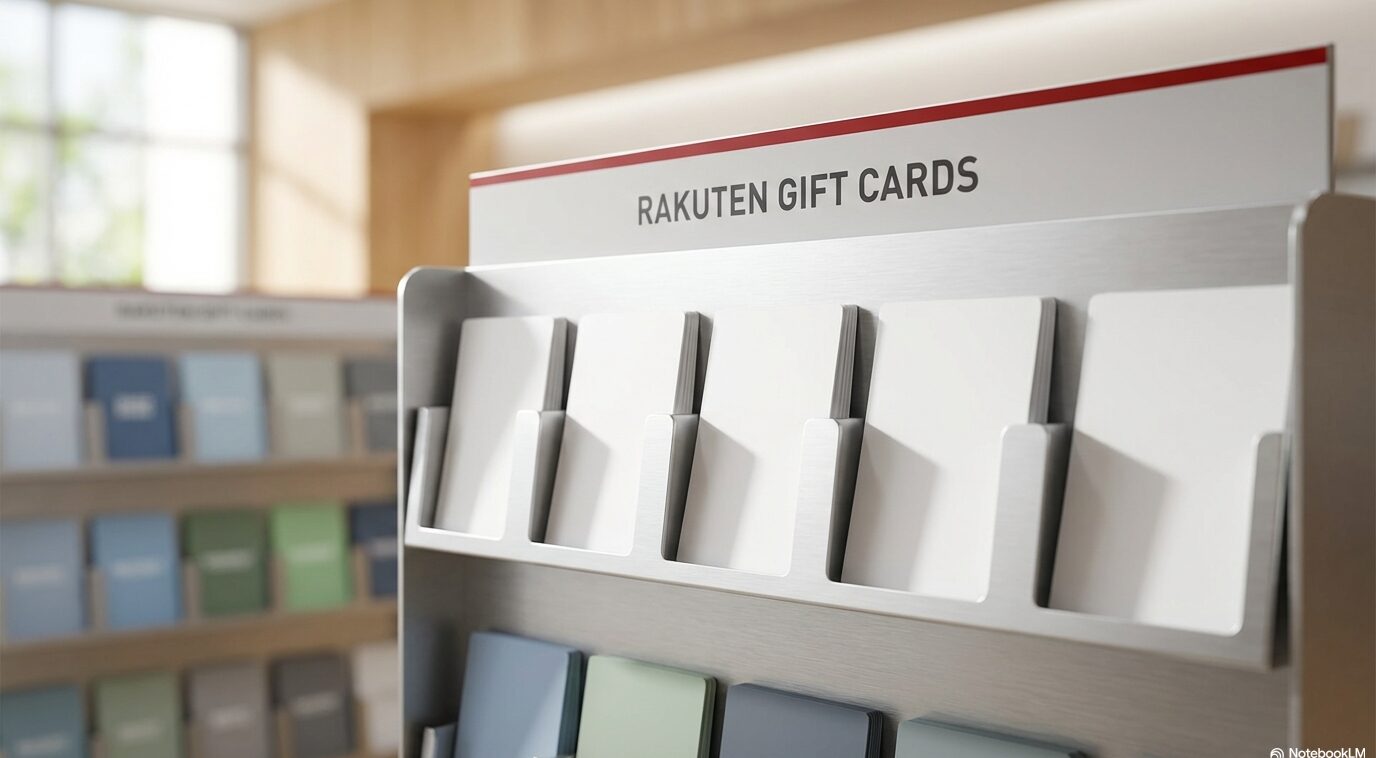 楽天ギフトカードのリニューアルによる店頭での販売終了や再開の動き