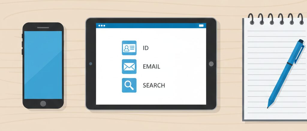 楽天トラベルで予約確認できない時にチェックすべき項目と予約したのに表示されない理由