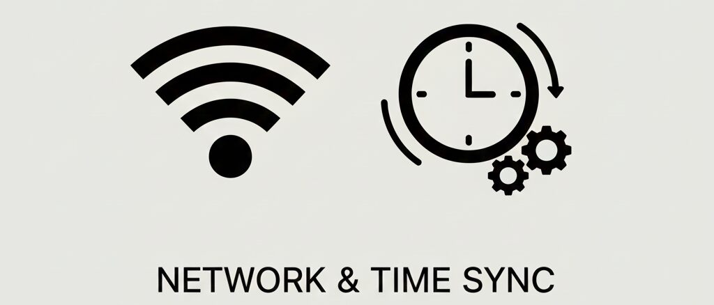 楽天ポイント バーコード エラーが出た際の通信環境と時刻設定の確認