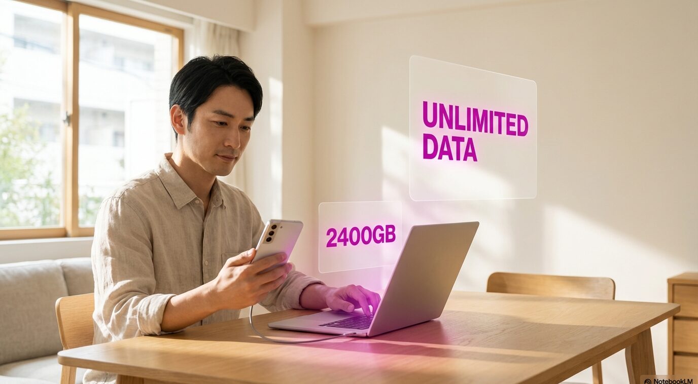 楽天モバイルで2400ギガの使用量が話題！無制限の真相と管理のコツを解説