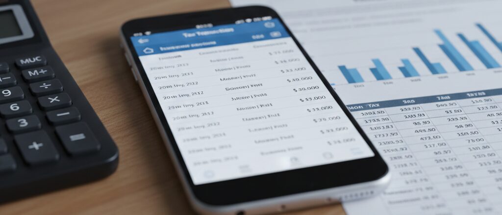 アプリの利用履歴画面は税務上の領収書として使える？