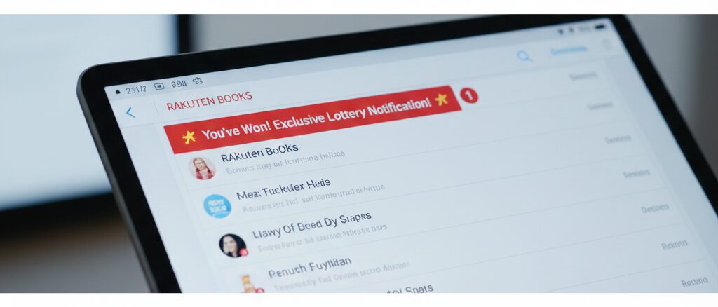 メールを見逃さないための当選発表チェック