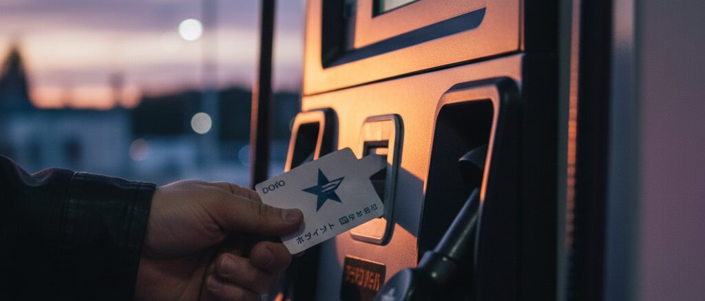 出光の店頭で楽天ポイントカードが使えないケース