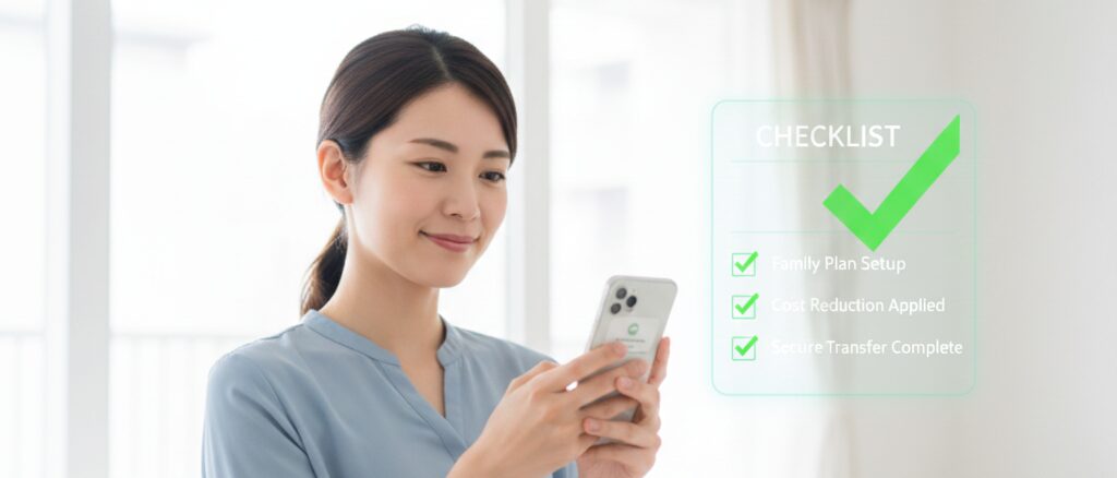 家族割が適用されない時によくある原因と解決策