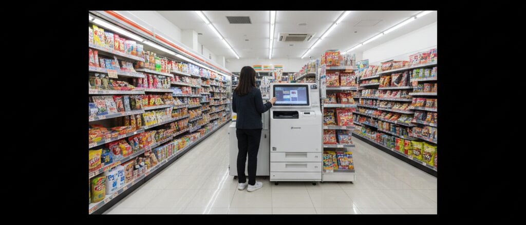 楽天カードの明細を印刷するためにコンビニを活用する流れ