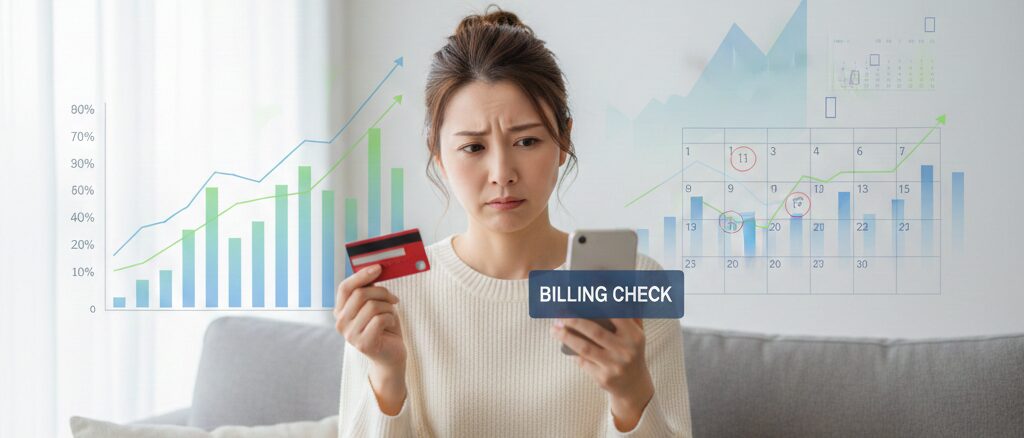 楽天カードの締め日がおかしい？請求額が合わない原因と解決法