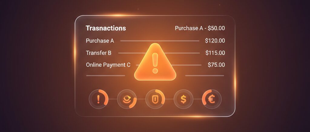 注意が必要なオレンジ色のマークについて