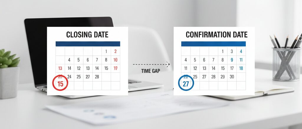 締め日と確定日の違いを正しく理解する