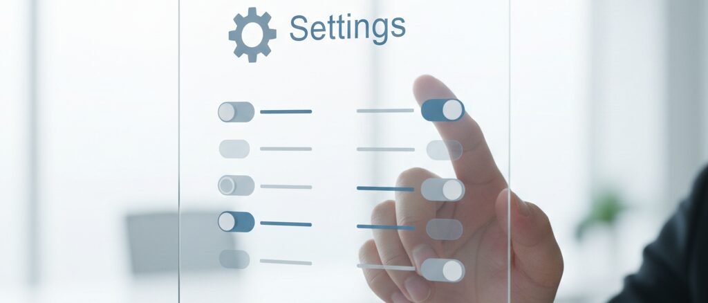 負担に感じるメール配信を停止する設定手順