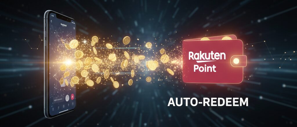 面倒な手続き不要なポイント交換の自動付与システム