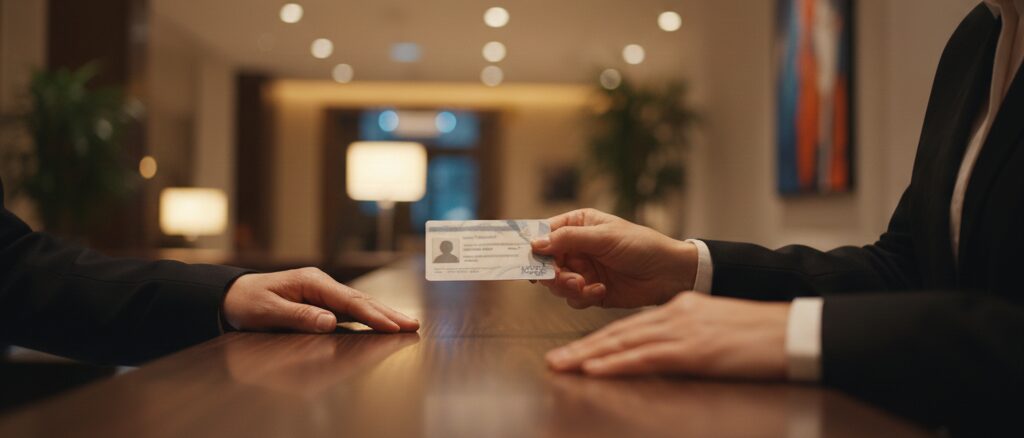 60歳以上で割引になるホテルを予約する際の証明書