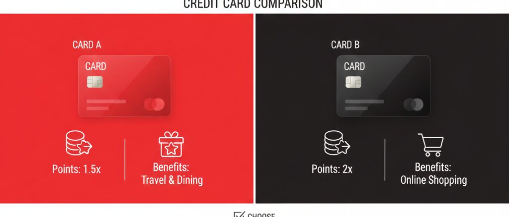 Amazonで楽天カードとAmazon Prime Mastercardを比較!2枚持ちで得するポイント戦略