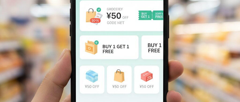 Rakuten Pashaの「街で使えるクーポン」をアプリで賢く使う手順
