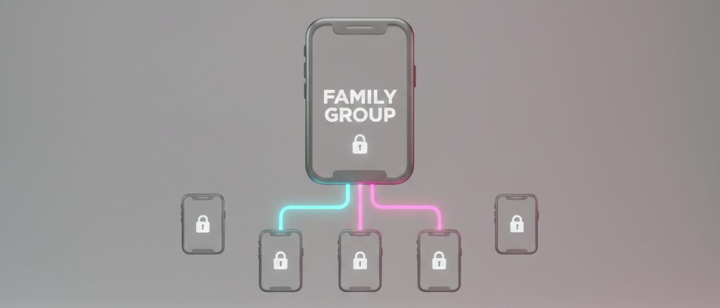 すでに契約中の回線を家族割に追加するステップ