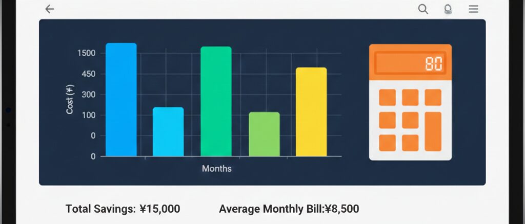 公式シュミレーションで具体的な節約額を試算する