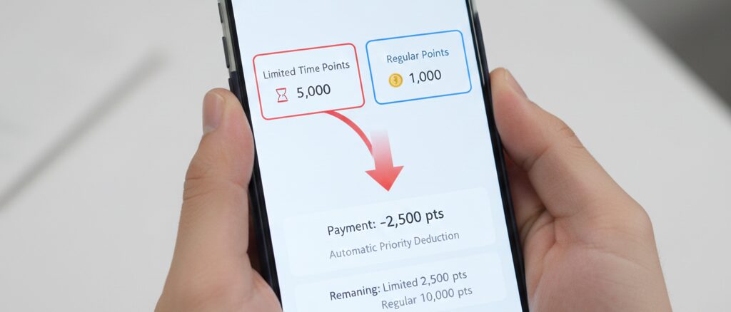 支払いは期間限定が優先される？自動的に消費される仕組み