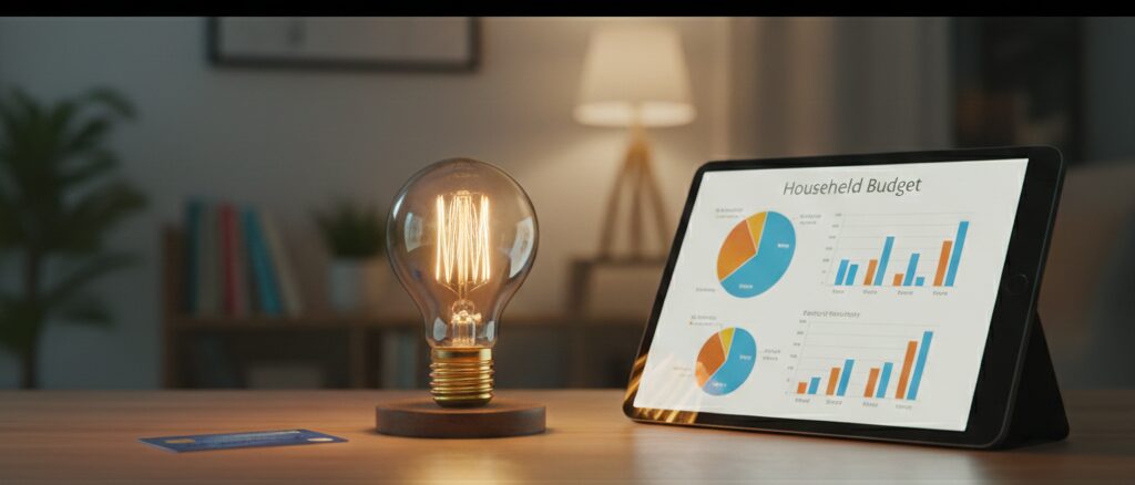 楽天でんきと連携させて毎月の固定費を見直す