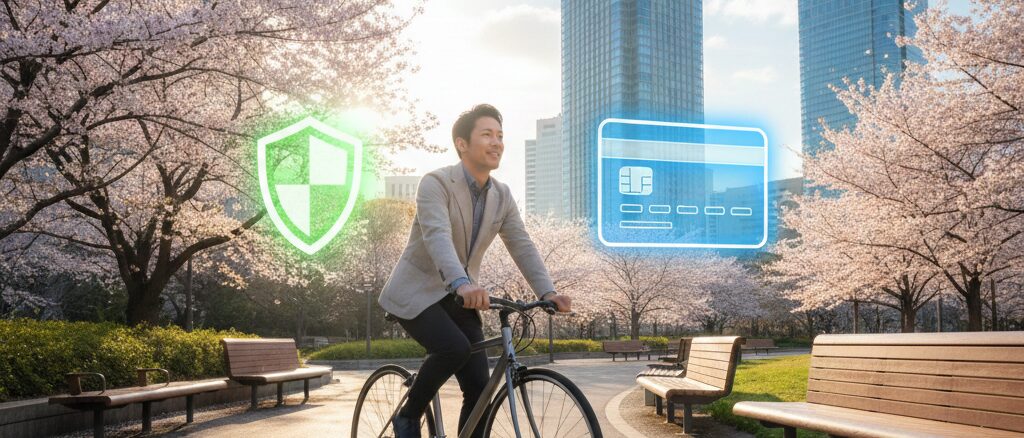 楽天カードの自転車保険は本当に無料？2種類の仕組みと交通事故フリー保険の違いを解説